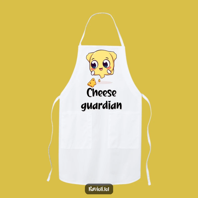 Funny Ravioli Cheese Catcher Apron - Cook with Confidence Funny Gift