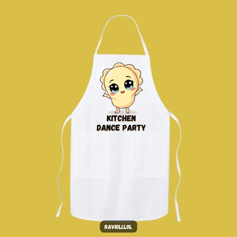 Funny Dancing Ravioli Apron: Cook Up a Storm with Style