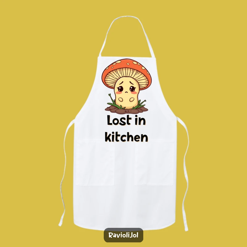 Funny Confused Ravioli Apron: Cook with Curiosity in This Hilarious Funny Gift
