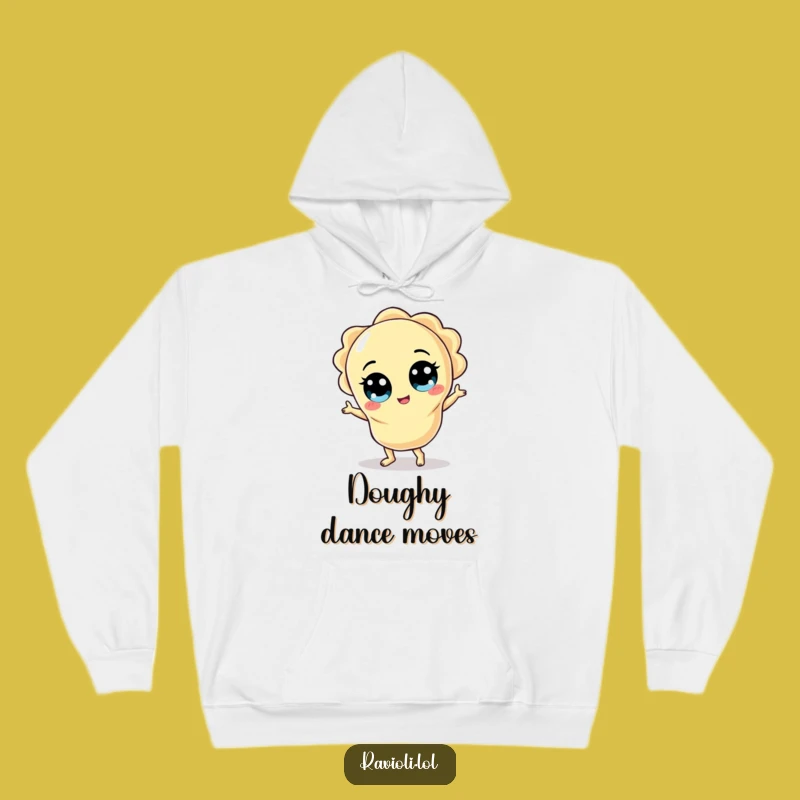 Cozy Funny Dancing Ravioli Hoodie: Dance All Day in Comfort