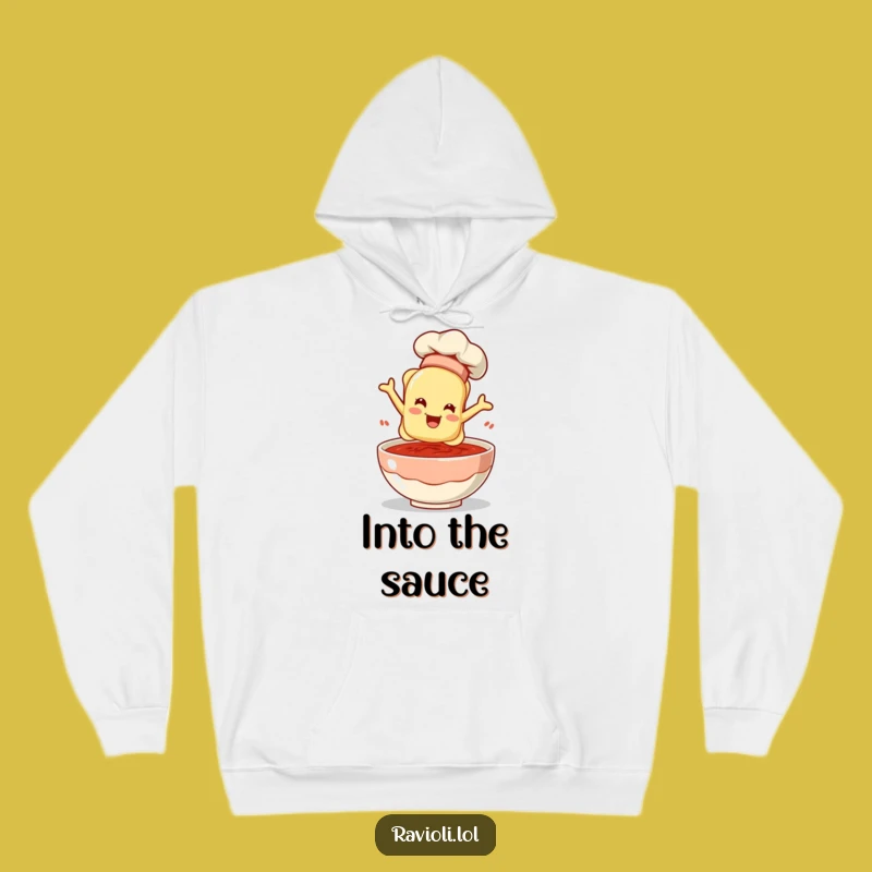Cozy Chef Ravioli Hoodie: Warm Up with This Deliciously Funny & Tasty Funny Gift