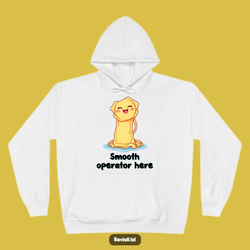 Cozy Funny Ravioli Waterslide Hoodie: Embrace Warmth and Playful Pasta Adventures