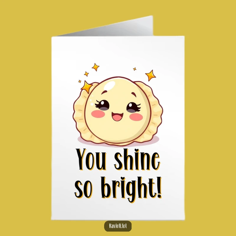 Free Printable Congrats Card: Starry Ravioli, Amazed Downloadable Gift for Achievements