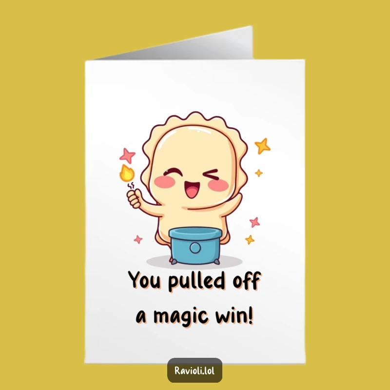 Free Printable Ravioli Congrats Card: A Magical Achievement Revealed!