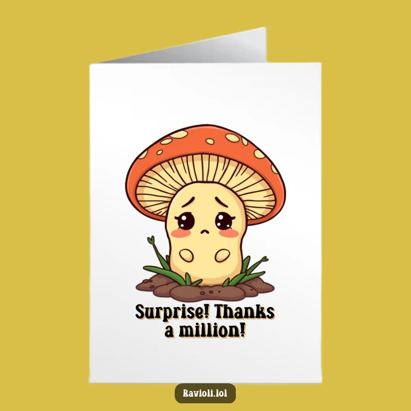 Free Printable Thank You: Surprised Ravioli, Hilarious Downloadable Appreciation!
