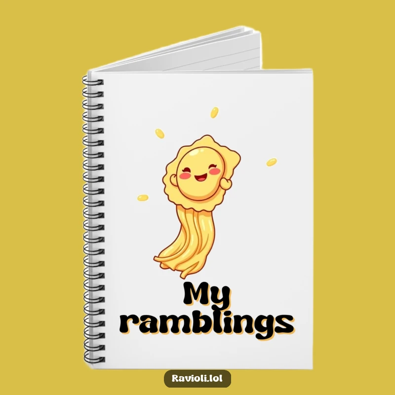 Funny Giggle Ravioli Notebook: Jot Down Fun with This Hilarious Funny Gift Journal