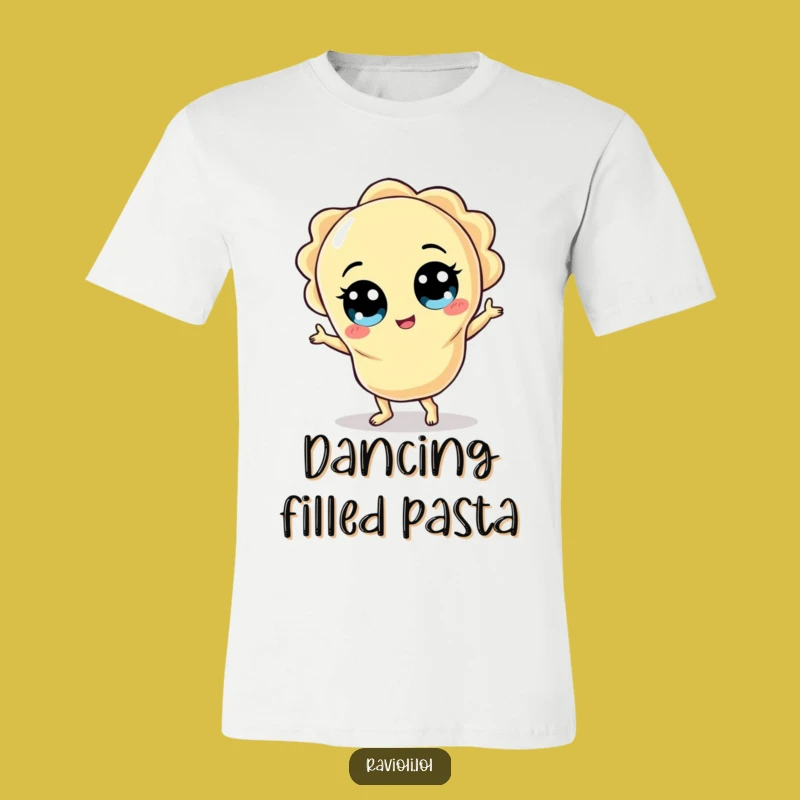 Funny Dancing Ravioli T-Shirt: Show Off Your Moves