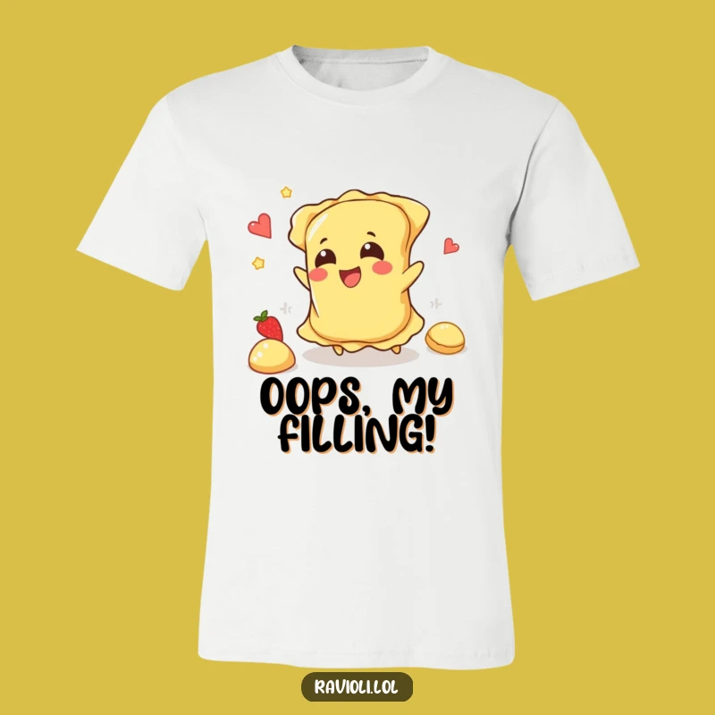 Funny Ravioli Trip T-Shirt: Pasta Pandemonium, Hilarious Humorous Apparel