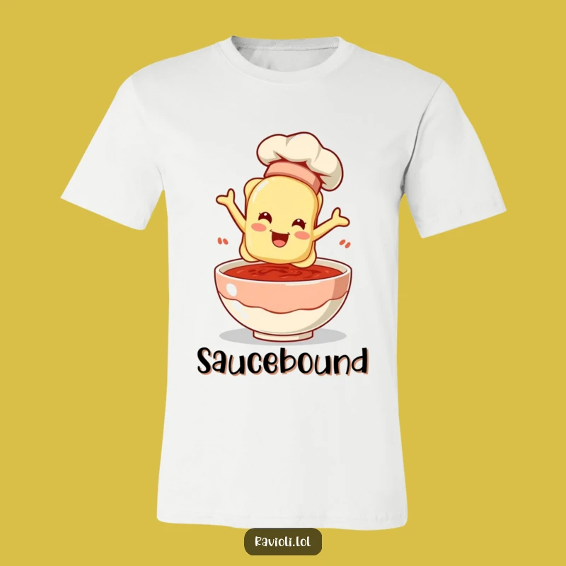 Funny Chef Ravioli T-Shirt: Wear Your Passion for Pasta with This Hilarious Funny Gift Tee